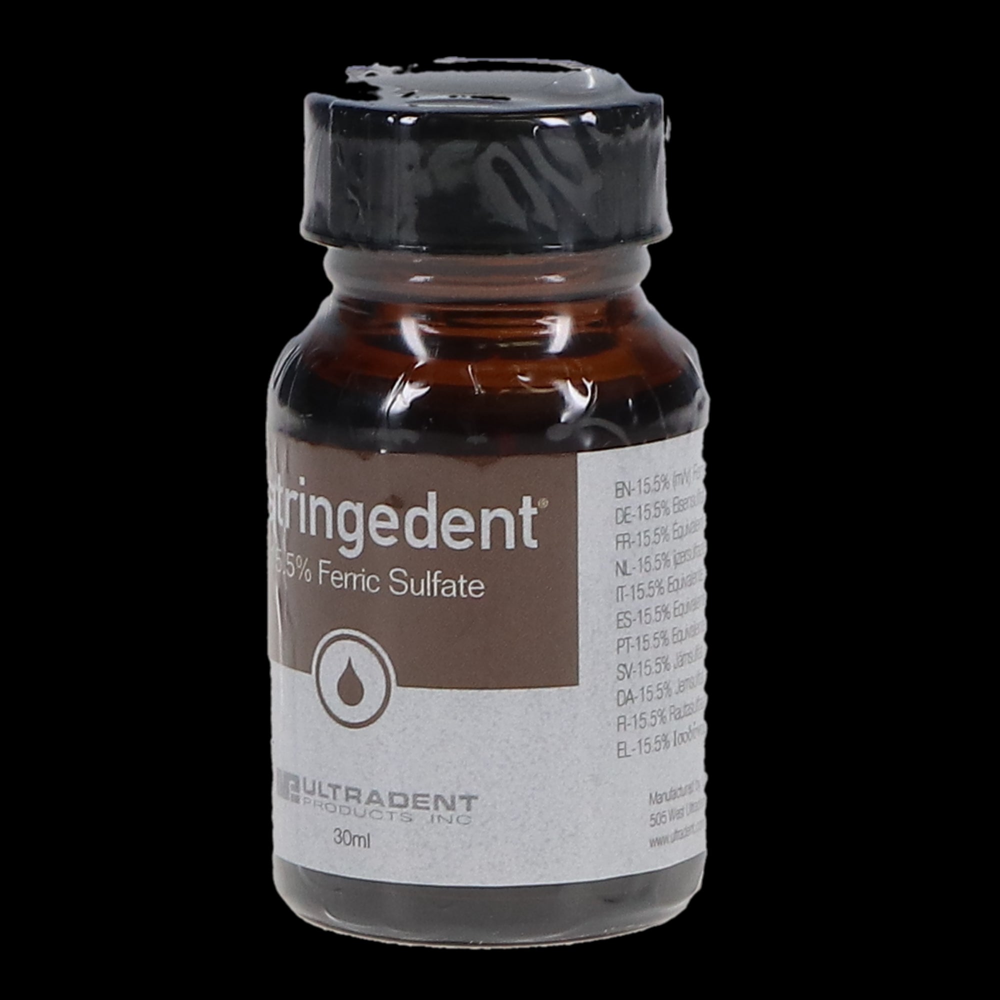 Ultradent 111 Astringedent 15.5% Ferric Sulfate Hemostatis Solution 30 mL Universal Ultradent 111 Astringedent 15.5% Ferric Sulfate Hemostatis Solution 30 mL Universal